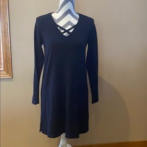 Small navy Everly dress